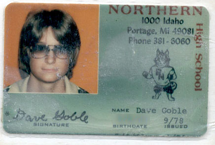 Portage Northern High School - ID card